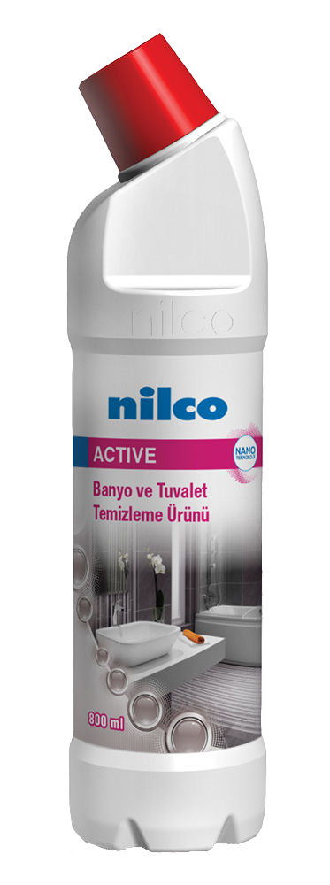 Nilco Active | Banyo ve Tuvalet Temizleyicisi | 800ml