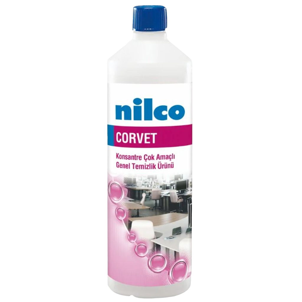 Nilco Corvet Konsantre Çok Amaçlı Genel Temizlik Maddesi 1L