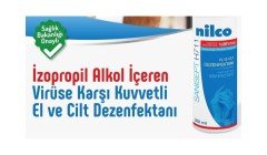 Nilco Sanisept-H 711 El ve Cilt Dezenfektanı 50 ml FlipTop