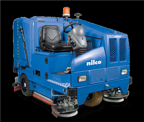 Nilco BRC-D 265 Binicili Zemin Süpürme ve Yıkama Makinesi