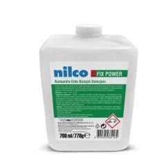 Nilco Fix Power Konsantre Elde Bulaşık Deterjanı 700ml *KARTUŞ*