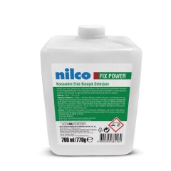 Nilco Fix Power Konsantre Elde Bulaşık Deterjanı 700ml *KARTUŞ* Koli 12 Adet