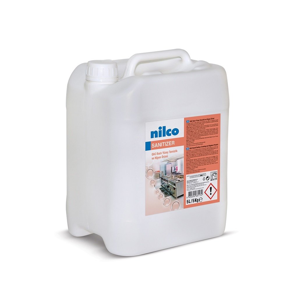Nilco Sanitizer Alkali Yüzey Hijyen Ürünü 5 L